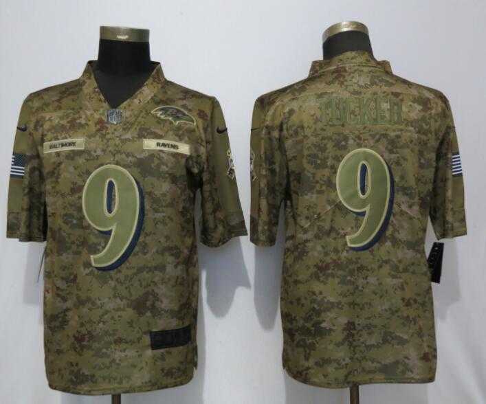 Nike Ravens 9 Justin Tucker Camo Salute To Service Limited Jersey,We sell and wholesale Nike Ravens 9 Justin Tucker Camo Salute To Service Limited Jersey on line form chian!